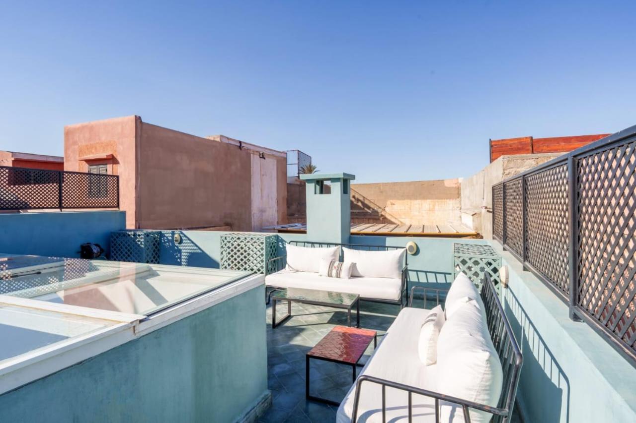 Riad Privatise - 2 Chambres & Petit Dejeuner -Terrasse Marrakesh Esterno foto